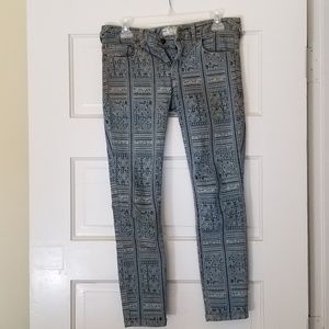 Free People tribal jean